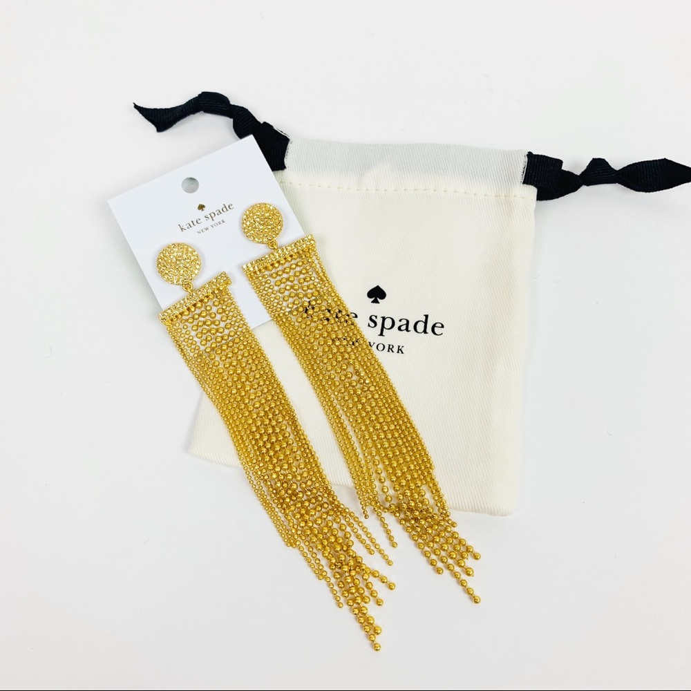 Kate Spade Glimmer Shimmer Statement Earrings